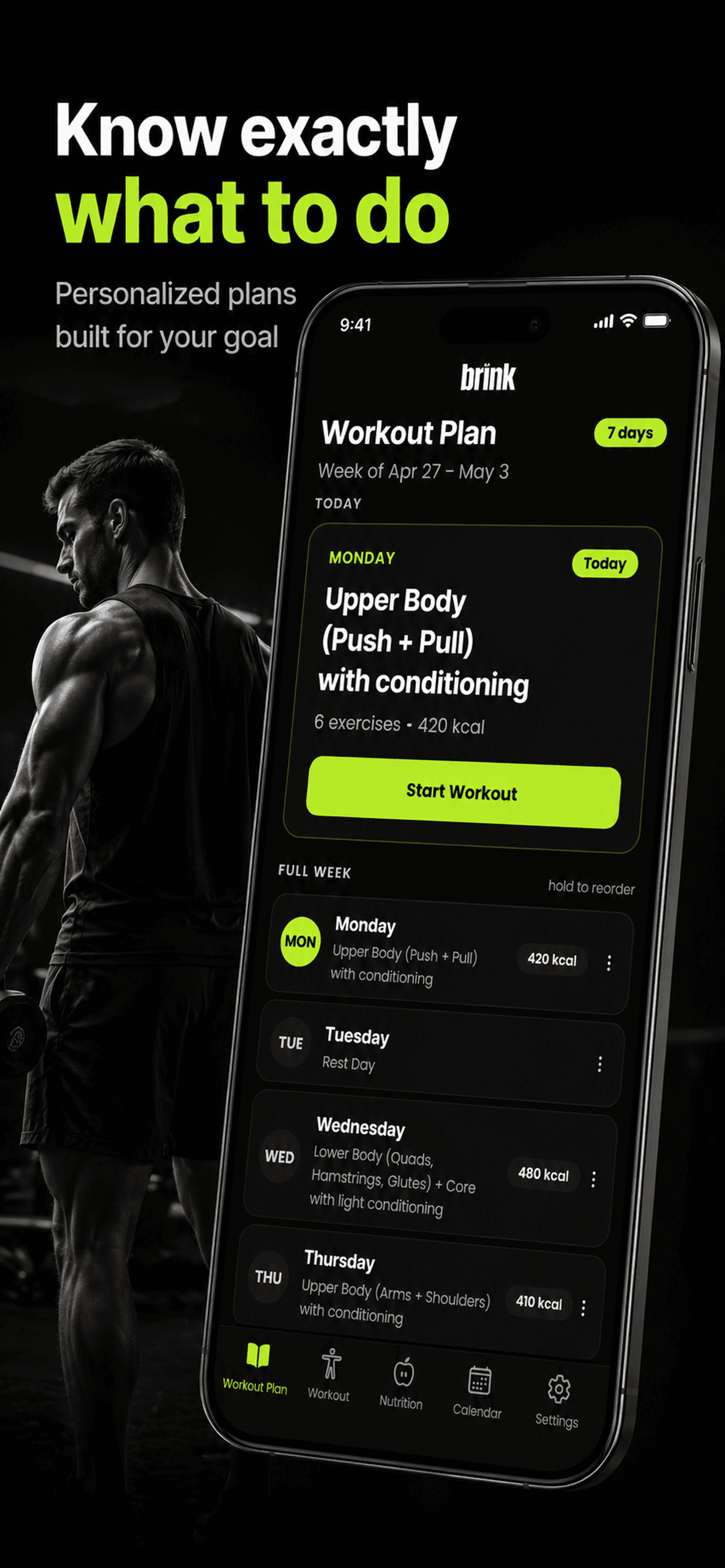 Second App Store screenshot example showing the core workflow