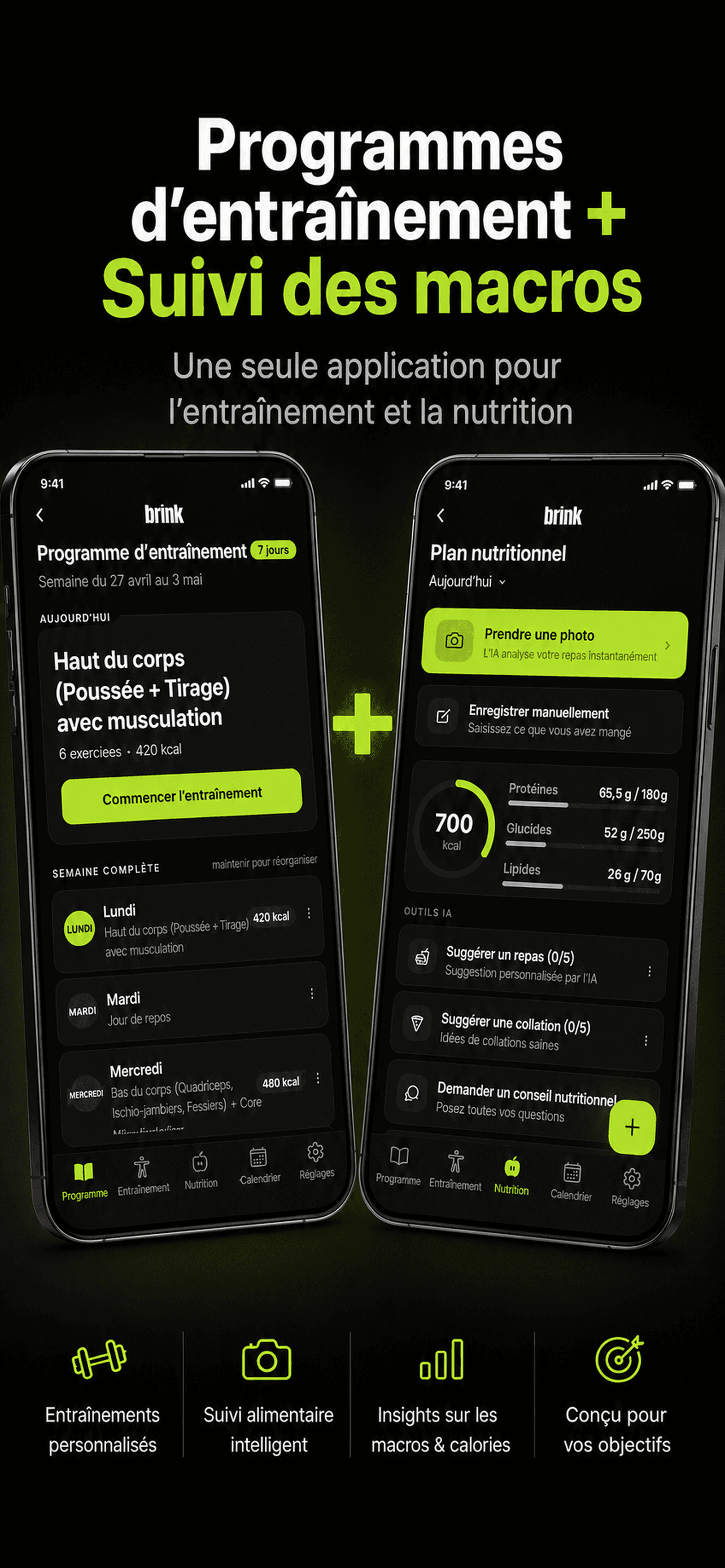 Localized French App Store screenshot example